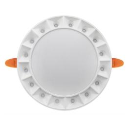 Spot LED incastrat Harley, 10W,lumina ajustabila(calda/rece), rotund, IP20 (Alb)