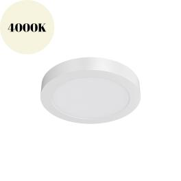 Spot Led Rotund Alb Aplicat 6W ⌀120mm (4000K)