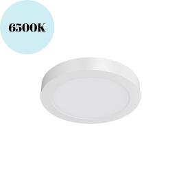 Spot Led Rotund Alb Aplicat 6W ⌀120mm (6500K)