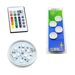 Spot Mobila Led Rgb 5050 Set Complet D60 4X2W Cu Telecomanda