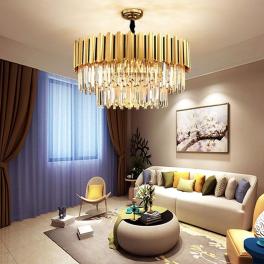 Candelabru Prestigious Golden 400, iluminat modern, E14, auriu